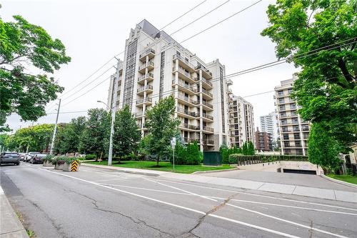 90 Charlton Avenue W|Unit #308, Hamilton, ON - Outdoor With Balcony With Facade