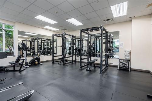 90 Charlton Avenue W|Unit #308, Hamilton, ON - Indoor Photo Showing Gym Room