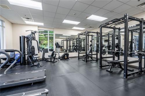 90 Charlton Avenue W|Unit #308, Hamilton, ON - Indoor Photo Showing Gym Room