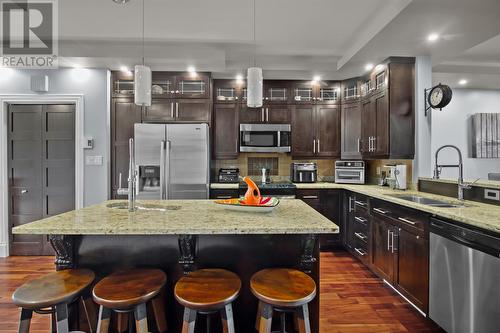 28 Lions Crescent Unit#6, Cbs, NL - Indoor Photo Showing Kitchen With Double Sink With Upgraded Kitchen