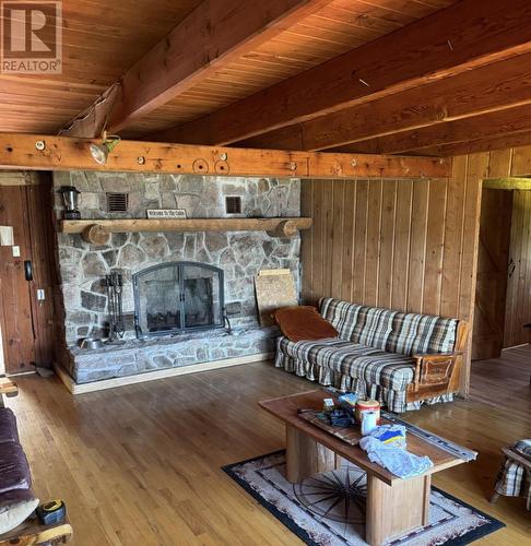 0 Fourth Pond, Gander River Landing, Gander, NL - Indoor Photo Showing Living Room With Fireplace