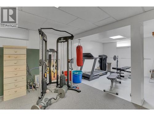 323 Mcpherson Place, Prince George, BC - Indoor Photo Showing Gym Room