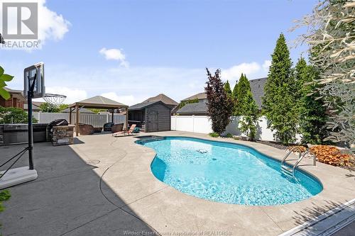 1091 Woodland, Lakeshore, ON - Outdoor With In Ground Pool With Backyard