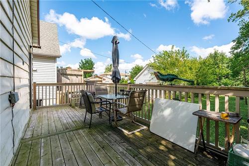 8 Maitland Street, Thorold, ON - Outdoor With Deck Patio Veranda With Exterior