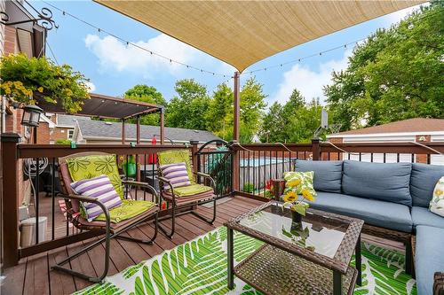 344 East 12Th Street, Hamilton, ON - Outdoor With Deck Patio Veranda With Exterior