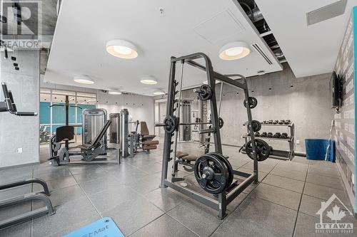 105 Champagne Avenue Unit#1910, Ottawa, ON - Indoor Photo Showing Gym Room