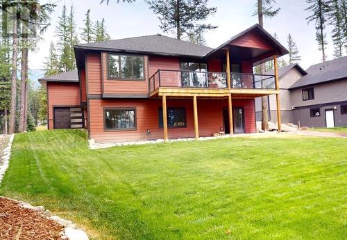 2042 Golden Eagle Drive, Sparwood, BC - Outdoor With Deck Patio Veranda