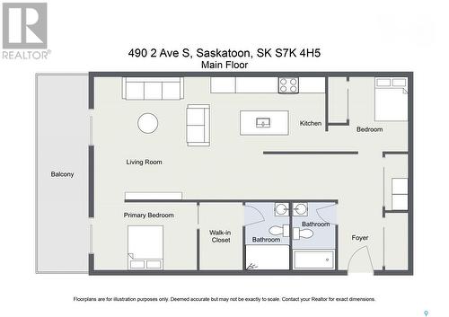 1306 490 2Nd Avenue S, Saskatoon, SK - Indoor Photo Showing Laundry Room