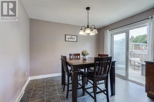 59 Cranes Road, Spaniards Bay, NL - Indoor Photo Showing Dining Room