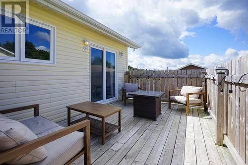 59 Cranes Road, Spaniards Bay, NL - Outdoor With Deck Patio Veranda With Exterior