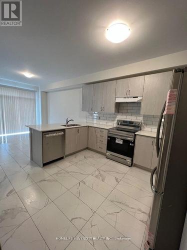 2201 Lozenby Street, Innisfil (Alcona), ON - Indoor Photo Showing Kitchen With Double Sink