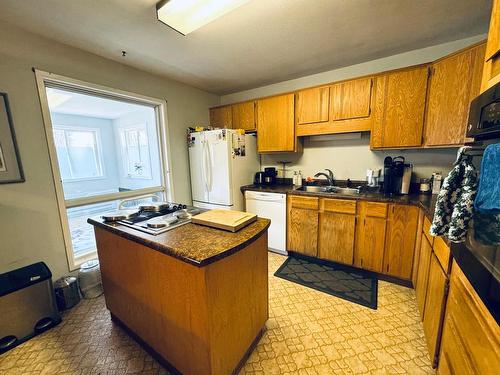 346 Guichon Ave, Merritt, BC - Indoor Photo Showing Kitchen With Double Sink