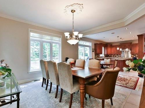 Overall view - 125 Rue Du Bonniebrook, Saint-Colomban, QC - Indoor Photo Showing Dining Room