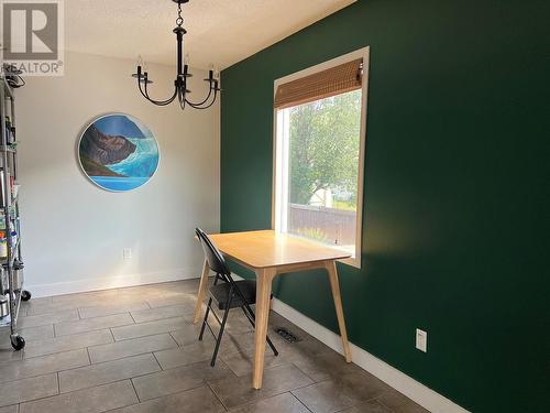 5216 42 Street Ne, Chetwynd, BC - Indoor Photo Showing Dining Room