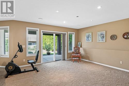 3242 Malbec Crescent, West Kelowna, BC - Indoor Photo Showing Gym Room