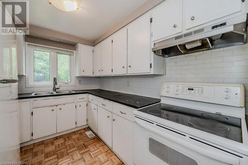 46 Appalachian Crescent, Kitchener, ON - Indoor Photo Showing Kitchen With Double Sink