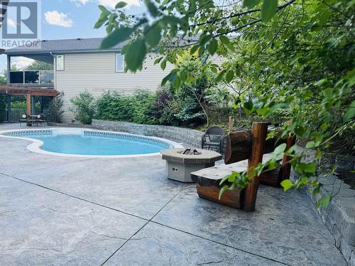 350 Westridge Drive, Williams Lake, BC - Outdoor With In Ground Pool