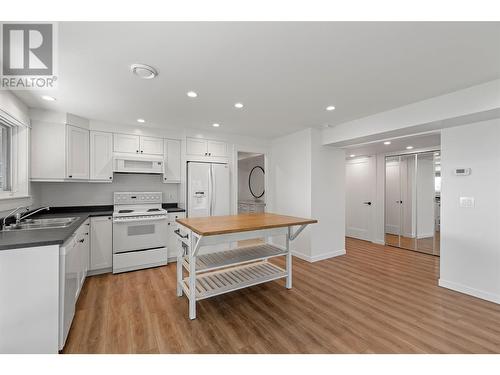 2311 Campbell Road, West Kelowna, BC - Indoor Photo Showing Kitchen With Double Sink