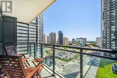 1202 - 4070 Confederation Parkway, Mississauga (Creditview), ON - Outdoor With Balcony With View With Exterior