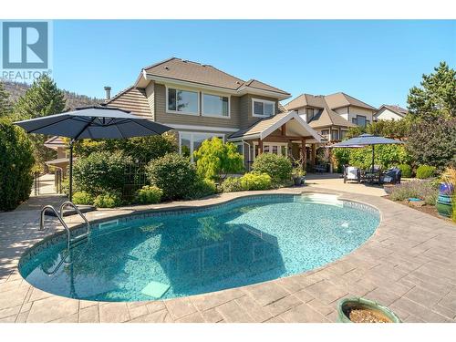 559 Long Ridge Drive S, Kelowna, BC - Outdoor With In Ground Pool With Backyard