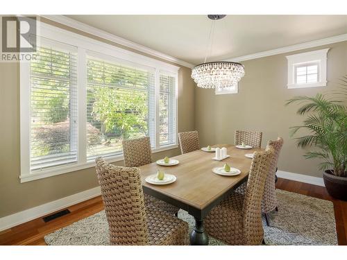 559 Long Ridge Drive S, Kelowna, BC - Indoor Photo Showing Dining Room