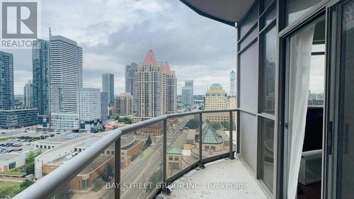 2002 - 310 Burnhamthorpe Road W, Mississauga (City Centre), ON - Outdoor With Balcony With View