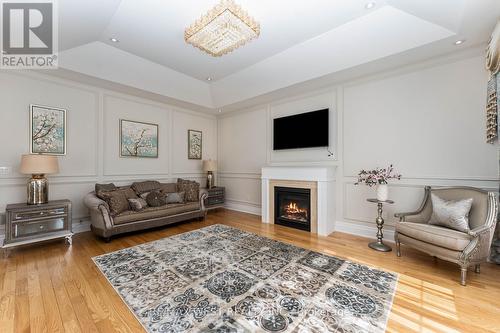 26 Winterlude Court, Vaughan (Kleinburg), ON - Indoor Photo Showing Living Room With Fireplace