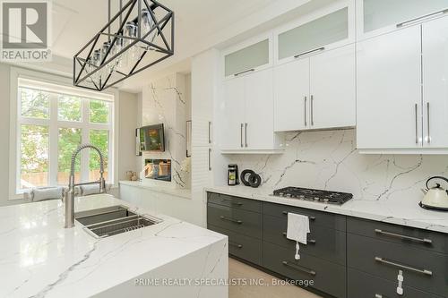 71 Sixteenth Street, Toronto (New Toronto), ON - Indoor Photo Showing Kitchen With Double Sink