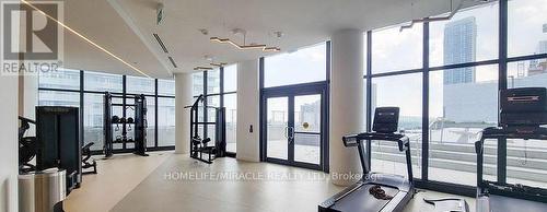 2910 - 3900 Confederation Parkway, Mississauga (City Centre), ON - Indoor Photo Showing Gym Room