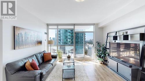 2603 - 225 Webb Drive, Mississauga (City Centre), ON - Indoor Photo Showing Living Room