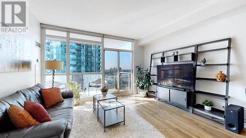 2603 - 225 Webb Drive, Mississauga (City Centre), ON - Indoor Photo Showing Living Room