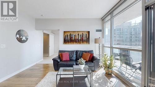 2603 - 225 Webb Drive, Mississauga (City Centre), ON - Indoor Photo Showing Living Room