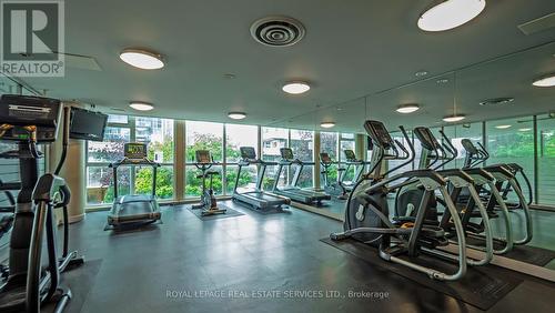 2603 - 225 Webb Drive, Mississauga (City Centre), ON - Indoor Photo Showing Gym Room