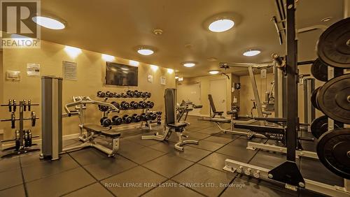 2603 - 225 Webb Drive, Mississauga (City Centre), ON - Indoor Photo Showing Gym Room