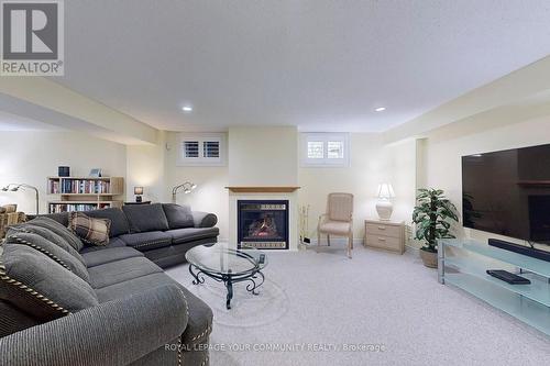 9 Bill Knowles Street, Uxbridge, ON - Indoor Photo Showing Living Room With Fireplace