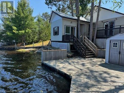 102 Maskinonge Island, St. Charles, ON - Outdoor With Deck Patio Veranda