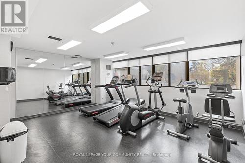 606 - 133 Torresdale Avenue, Toronto (Westminster-Branson), ON - Indoor Photo Showing Gym Room