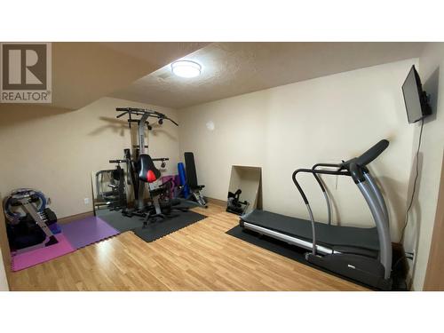 4580 Iron Mountain Road, Merritt, BC - Indoor Photo Showing Gym Room