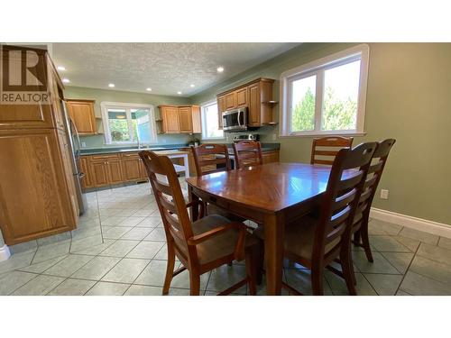 4580 Iron Mountain Road, Merritt, BC - Indoor Photo Showing Dining Room