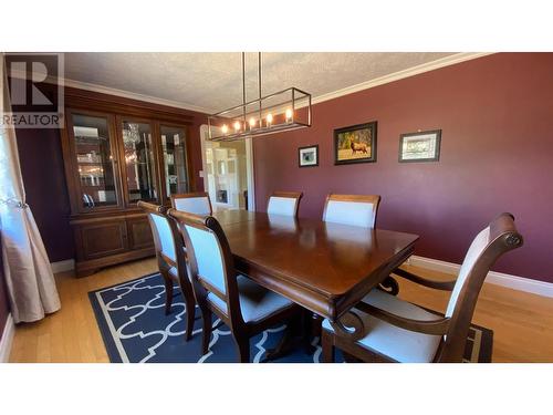 4580 Iron Mountain Road, Merritt, BC - Indoor Photo Showing Dining Room