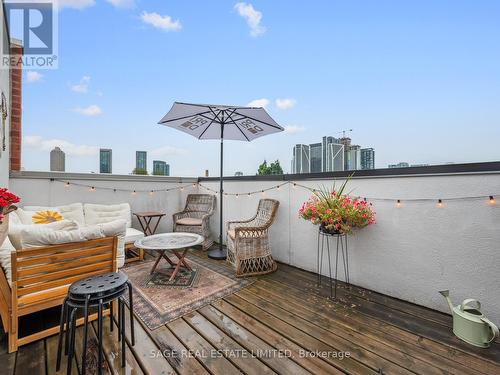 58A Tecumseth Street, Toronto, ON - Outdoor With Deck Patio Veranda