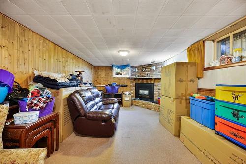 929 Upper Ottawa Street, Hamilton, ON - Indoor Photo Showing Other Room With Fireplace