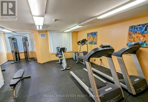 1203 - 1580 Mississauga Valley Boulevard, Mississauga, ON - Indoor Photo Showing Gym Room