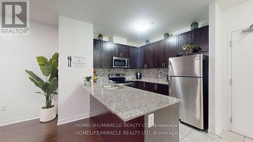 403 - 7325 Markham Road, Markham, ON - Indoor Photo Showing Kitchen With Stainless Steel Kitchen