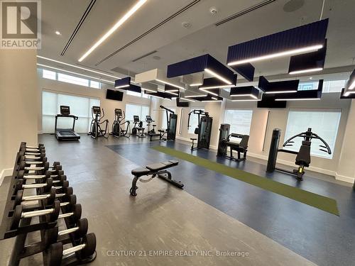 203 - 509 Dundas Street W, Oakville, ON - Indoor Photo Showing Gym Room