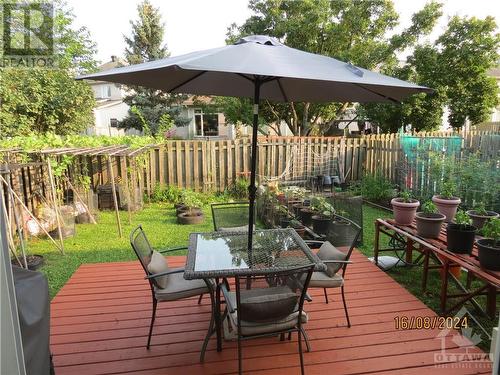 114 Longshire Circle, Ottawa, ON - Outdoor With Deck Patio Veranda