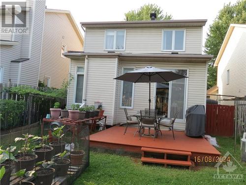 114 Longshire Circle, Ottawa, ON - Outdoor With Deck Patio Veranda With Exterior