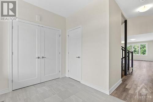 Front foyer with large closet and powder room - 129 Seabert Drive, Arnprior, ON - Indoor Photo Showing Other Room