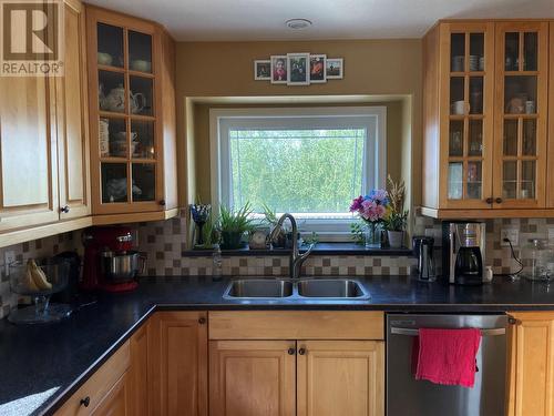 13040 Prince Subdivision, Dawson Creek, BC - Indoor Photo Showing Kitchen With Double Sink