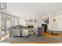 3370 Casorso Road Unit# 42, Kelowna, BC  - Indoor Photo Showing Living Room With Fireplace 